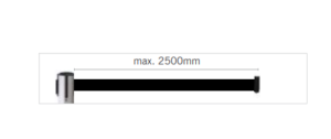 misura stopper 2,5 mt max
