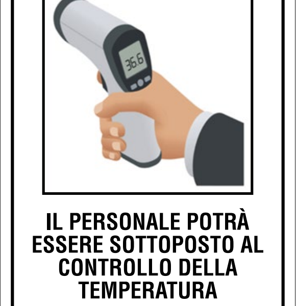 cartello misura temperatura