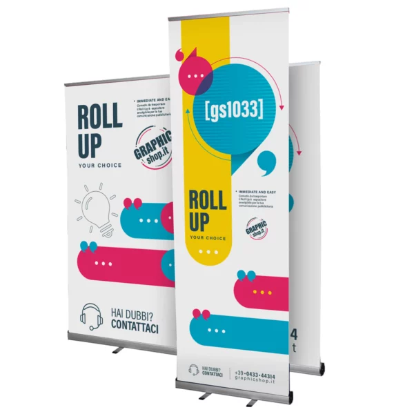 rollup giant da 80 cm fino a 200 cm[gs1033] combo
