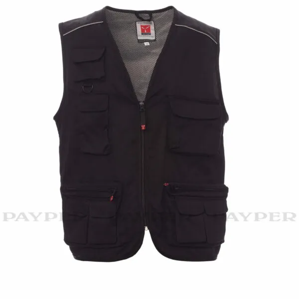 Gilet da lavoro Pocket Payper personalizzato con stampa