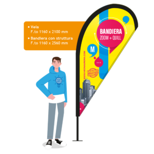 Bandiera Zoom-Quill-m Personalizzata