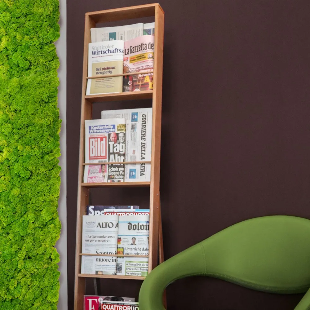 Wood Rack Espositore portacataloghi in legno