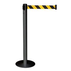 HAI SCELTO:  colonnina stopper per con nastro giallo nero