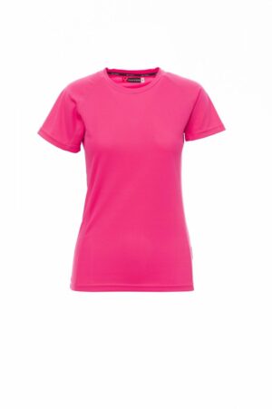 Tshirt tecnica payper runner lady fuxia fluo