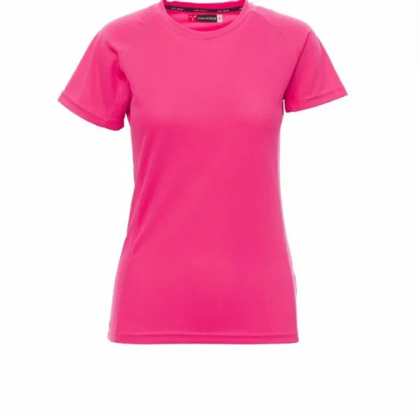 Tshirt tecnica payper runner lady fuxia fluo
