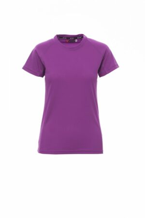 Tshirt tecnica payper runner lady summer violet