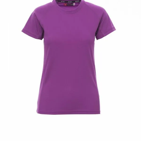Tshirt tecnica payper runner lady summer violet