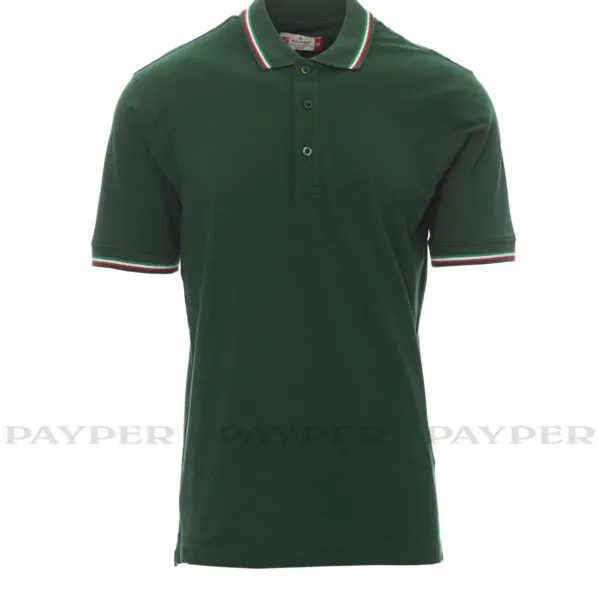 Polo uomo Italia Payper con stampa