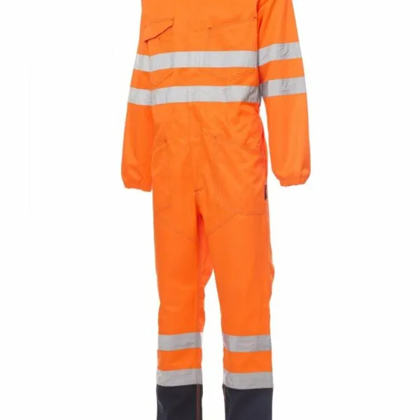 tuta da lavoro alta visibilità arancione SHIP