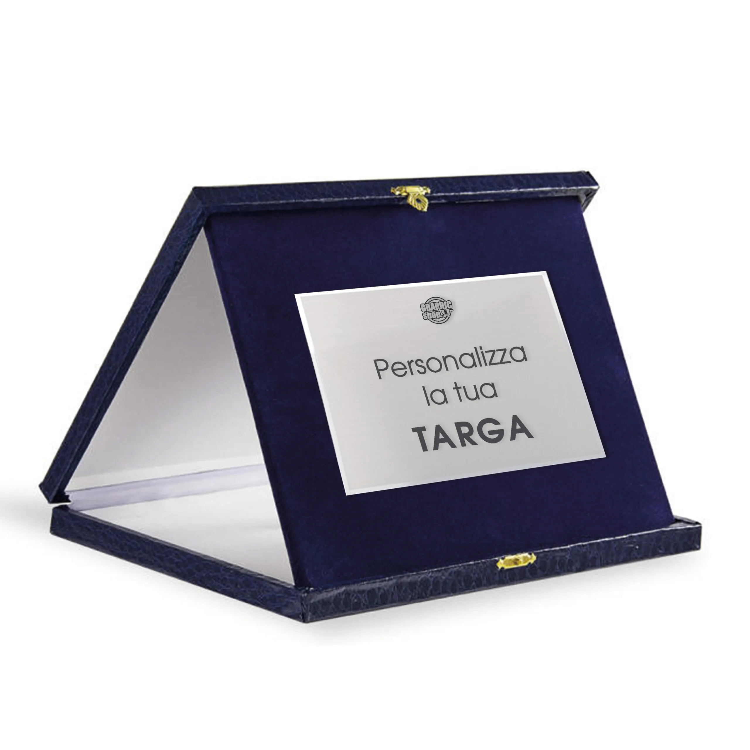 Targhe con astuccio personalizzate