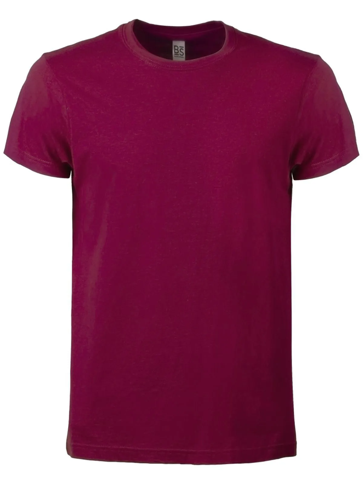 T SHIRT COTONE BS BURGUNDI