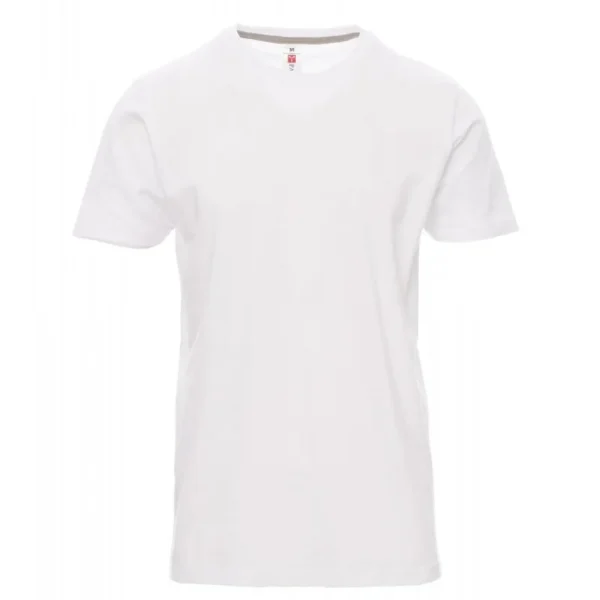 T-shirt Payper Sunrise personalizzata, colore bianco