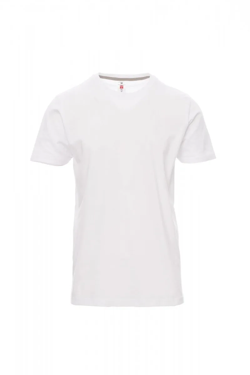 T-shirt Payper Sunrise personalizzata, colore bianco