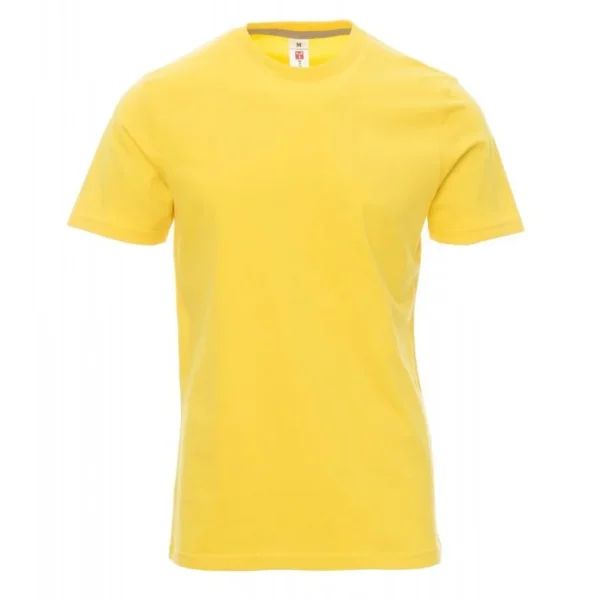 T-shirt Payper Sunrise personalizzata, colore giallo