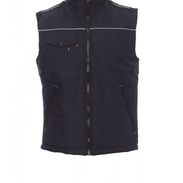 Gilet imbottito personalizzato Airspace 2.0, colore blu navy