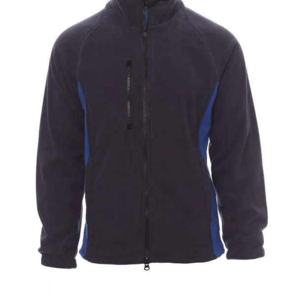 Pile bicolore personalizzato Aspen+ da uomo, colore blu navy/blu royal