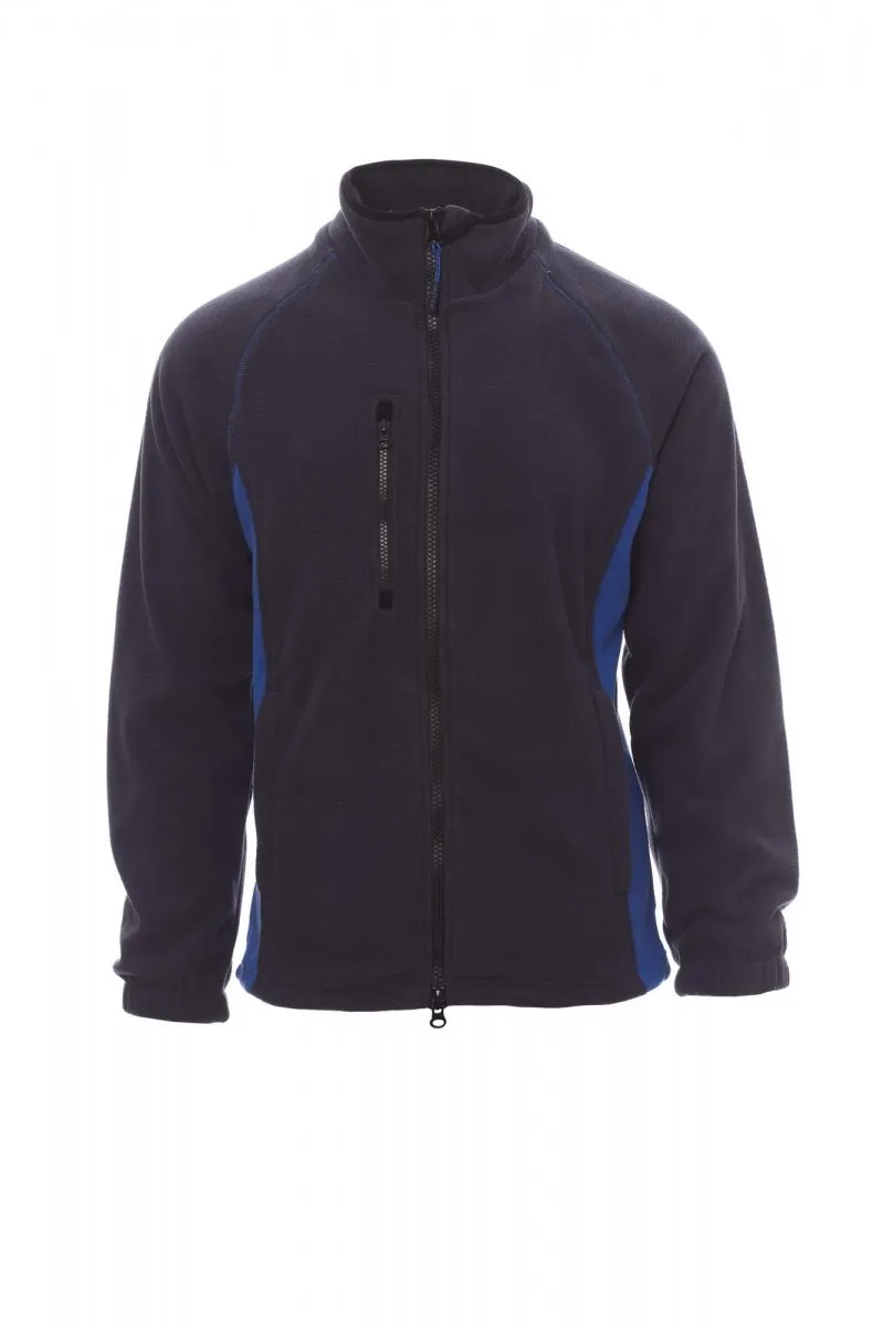 Pile bicolore personalizzato Aspen+ da uomo, colore blu navy/blu royal