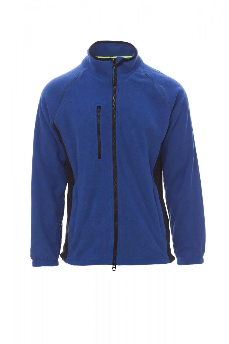 Pile bicolore personalizzato Aspen+ da uomo, colore blu royal/nero