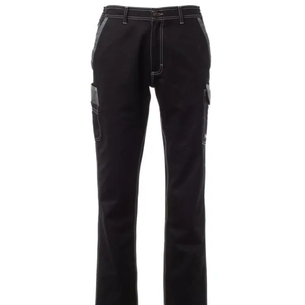 Pantaloni da lavoro bicolori Canyon, colore nero/smoke