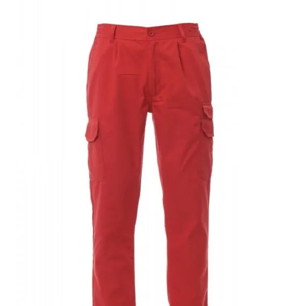 Pantaloni da lavoro multitasche Cargo 2.0, colore rosso
