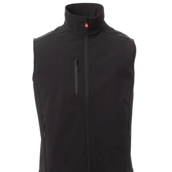 Gilet soft-shell personalizzato Cork, colore nero
