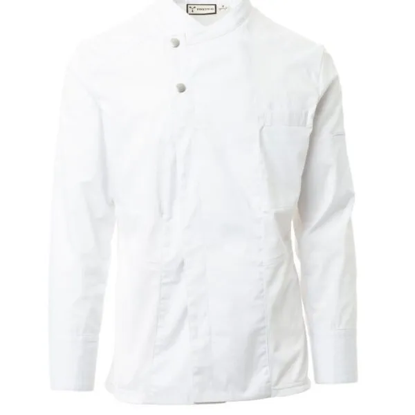 Giacca da cuoco personalizzata Couture Mesh, colore bianco