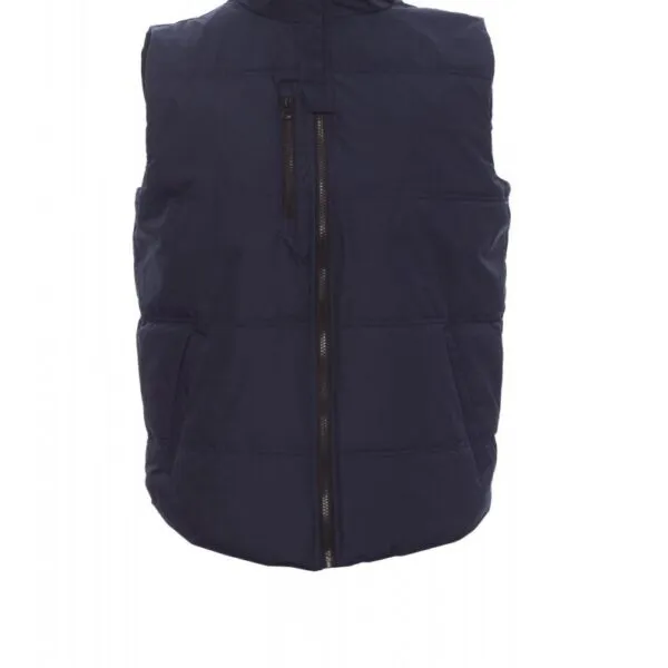 Gilet imbottito personalizzato Daytona, colore navy dress blue/blu royal