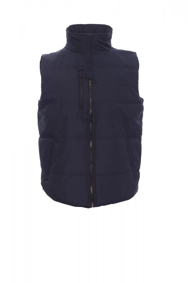 Gilet imbottito personalizzato Daytona, colore navy dress blue/blu royal