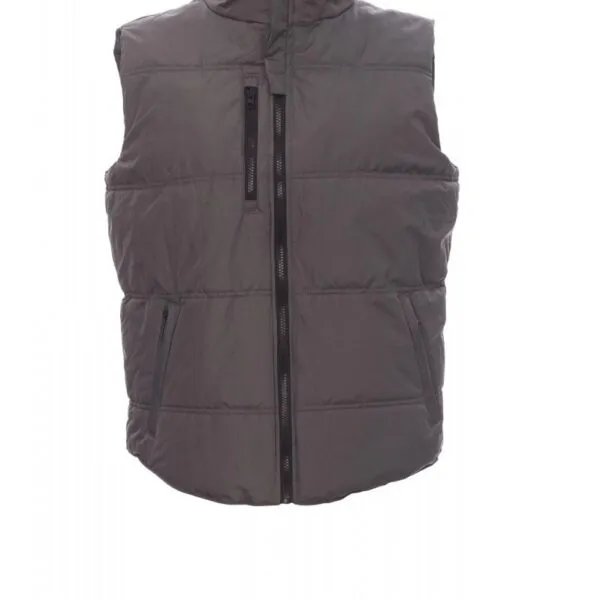 Gilet imbottito personalizzato Daytona, colore smoke/nero