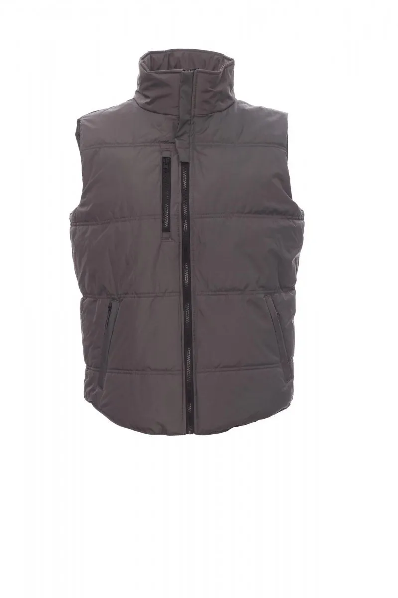 Gilet imbottito personalizzato Daytona, colore smoke/nero
