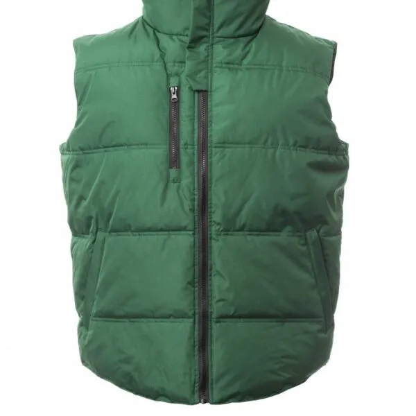 Gilet imbottito personalizzato Daytona, colore verde/verde acido