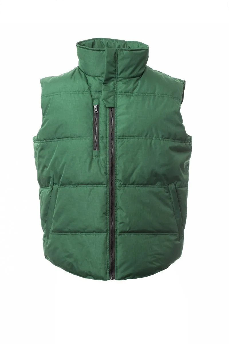 Gilet imbottito personalizzato Daytona, colore verde/verde acido