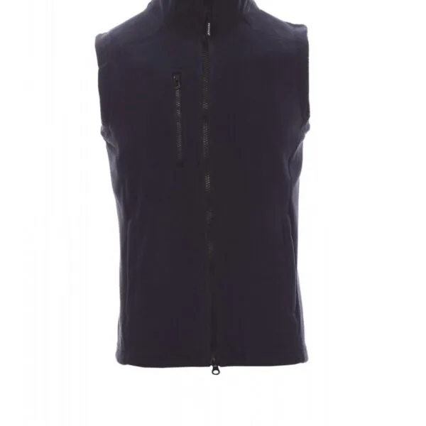 Gilet in pile personalizzato Easy+ da uomo, colore blu navy