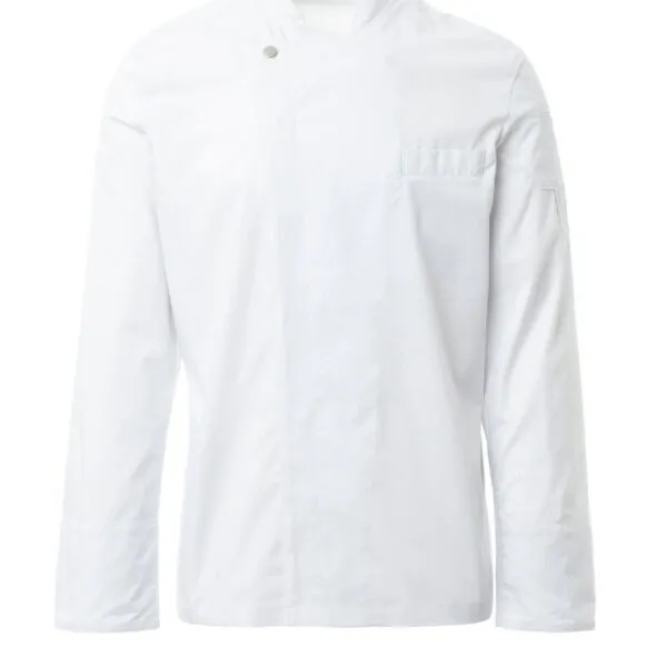Giacca da cuoco personalizzata Elite Mesh, colore bianco