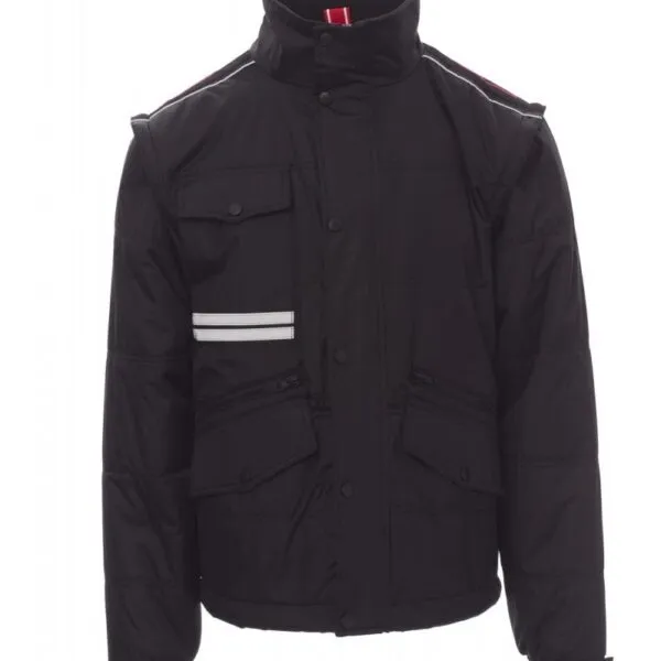 Giubbotto personalizzato Fighter 2.0, colore nero/steel grey