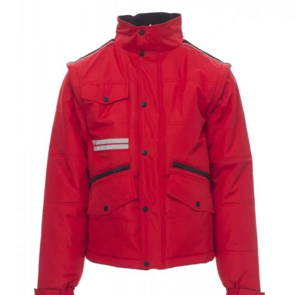 Giubbotto personalizzato Fighter 2.0, colore rosso/nero