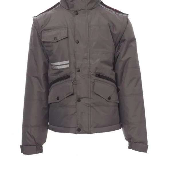 Giubbotto personalizzato Fighter 2.0, colore smoke/nero