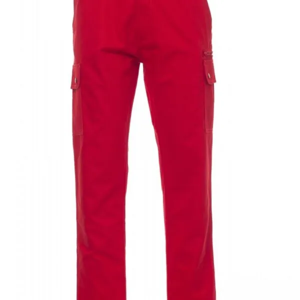 Pantaloni da lavoro Forest da uomo, colore rosso