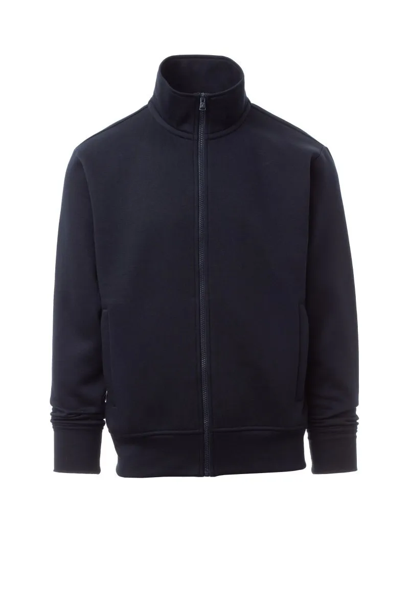 Felpa con zip personalizzata Hoover, colore blu navy