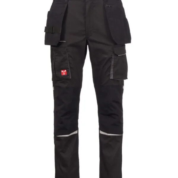 Pantaloni da lavoro con tasche flottanti Next 400 Holster, colore nero