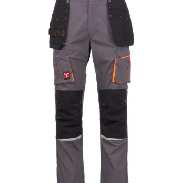 Pantaloni da lavoro estivi Next 400 Holster Summer, colore smoke/nero