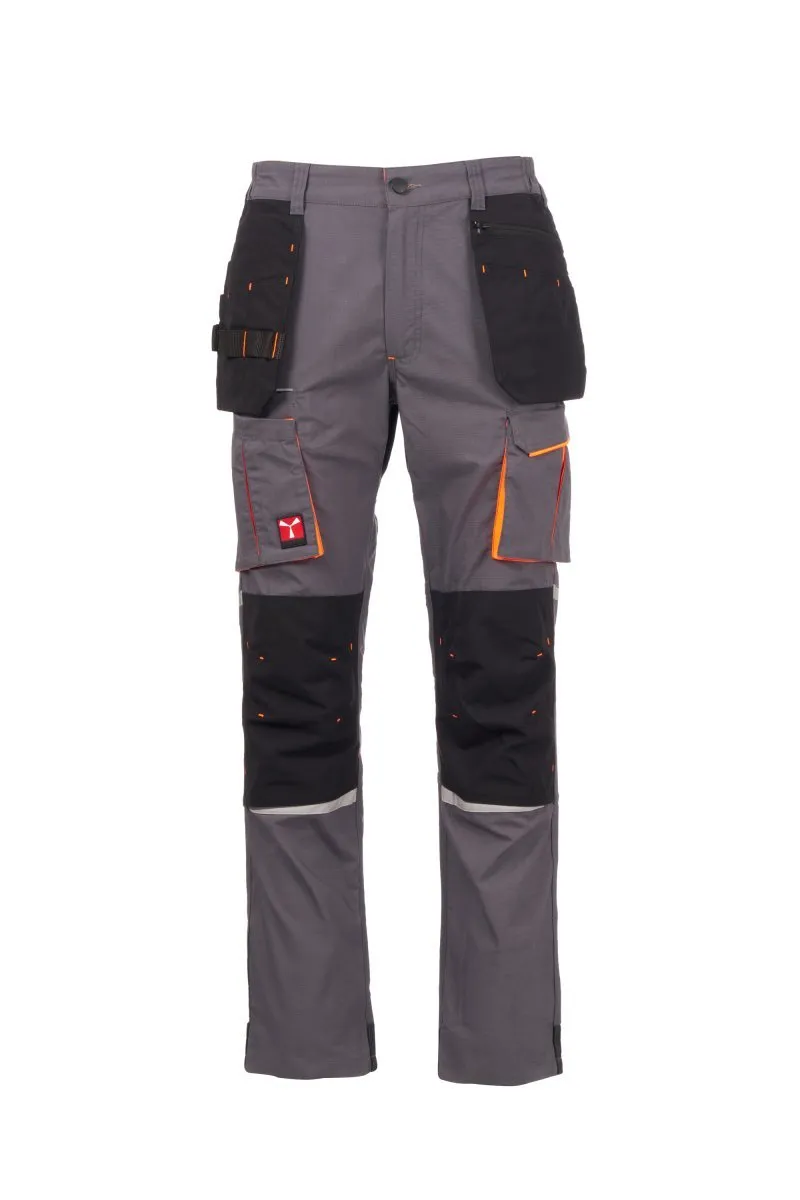Pantaloni da lavoro estivi Next 400 Holster Summer, colore smoke/nero