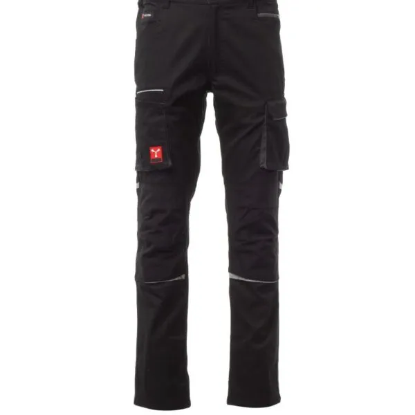 Pantaloni da lavoro elasticizzati Next 400, colore nero