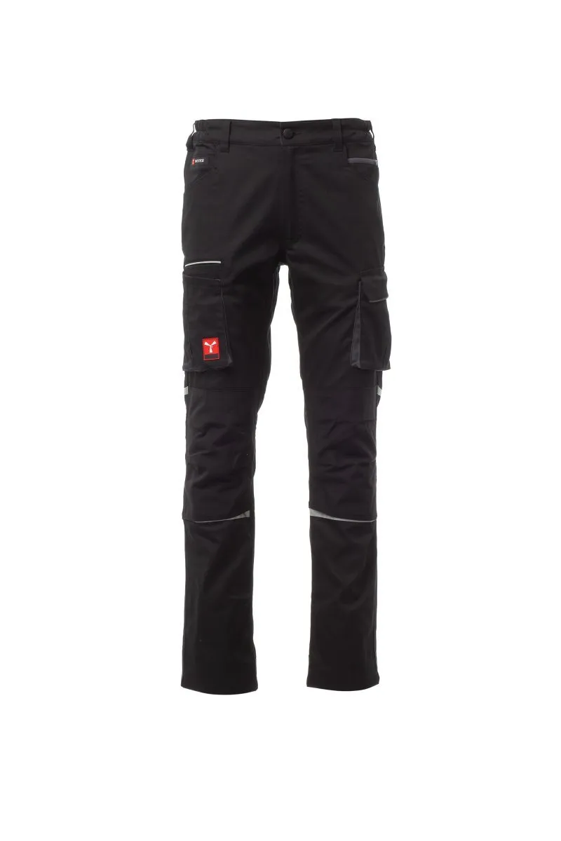 Pantaloni da lavoro elasticizzati Next 400, colore nero