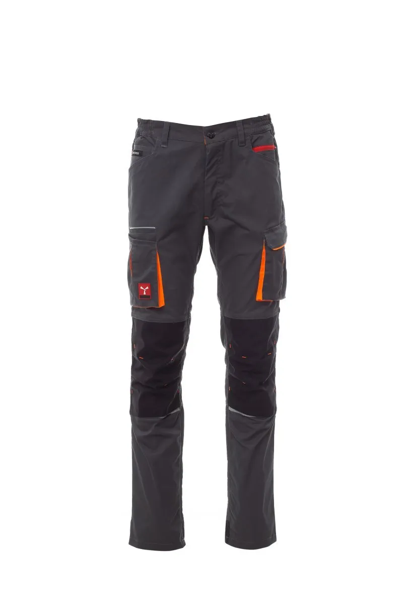 Pantaloni da lavoro elasticizzati Next 400, colore smoke/nero