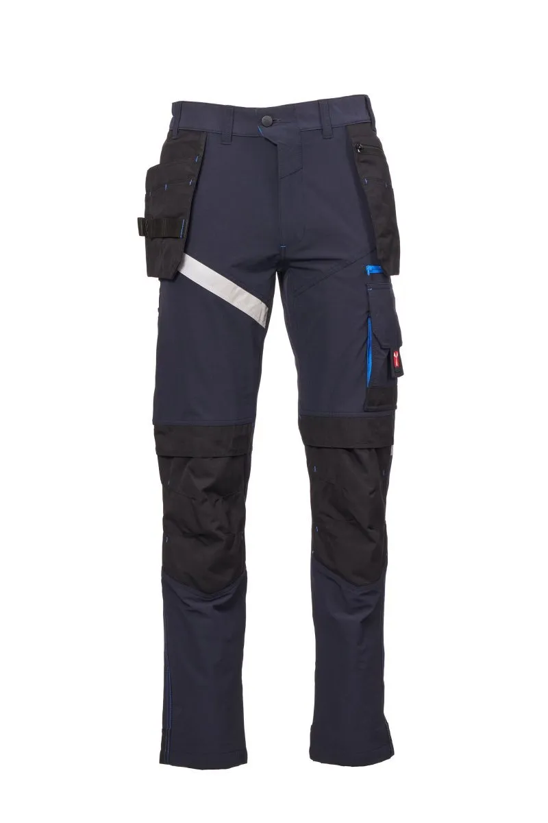 Pantaloni da lavoro estivi Next 4W Holster Summer, colore blu navy/nero