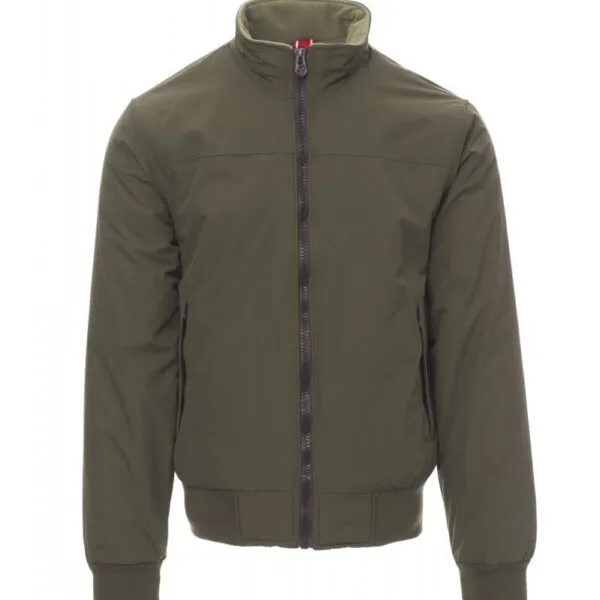 Giubbotto personalizzato North 2.0 da uomo, colore verde militare