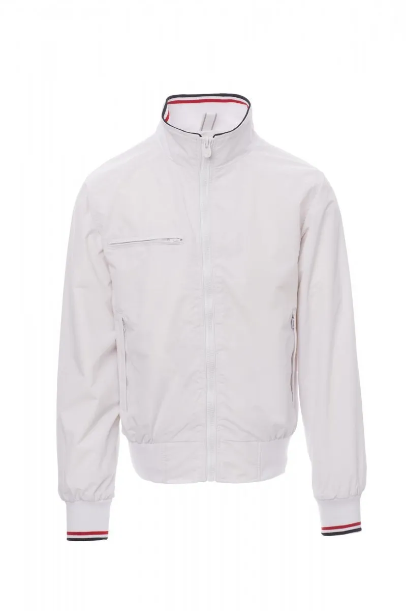 Giubbotto personalizzato Pacific 2.0 da uomo, colore bianco