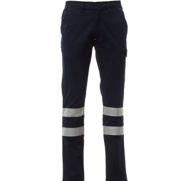 Pantaloni da lavoro Power Stretch Reflex, colore blu navy