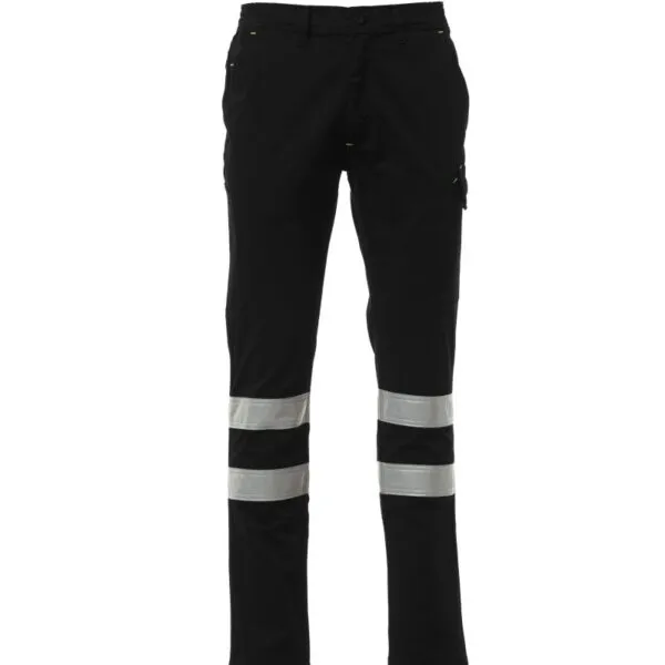 Pantaloni da lavoro Power Stretch Reflex, colore nero